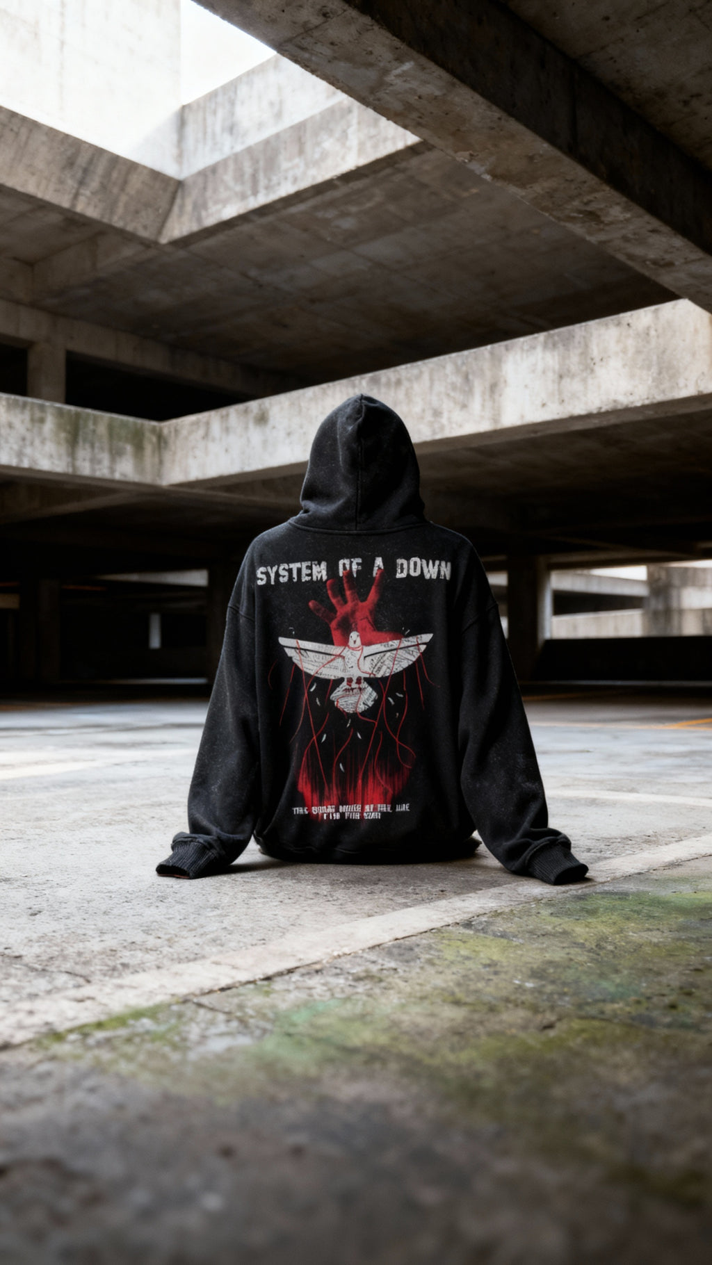 Felpa con Cappuccio "System of a Down" - Grafica Cult Rock - FreakyShirt