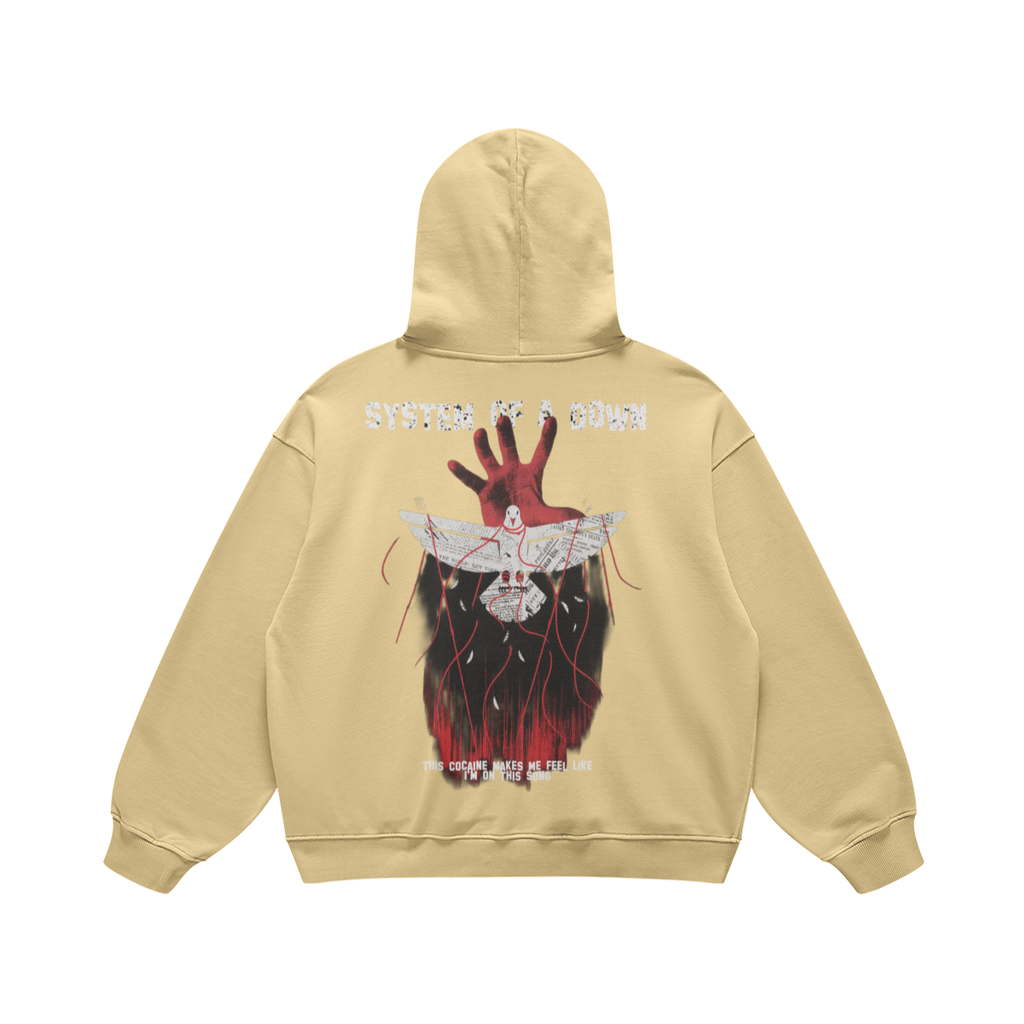 Felpa con Cappuccio "System of a Down" - Grafica Cult Rock - FreakyShirt